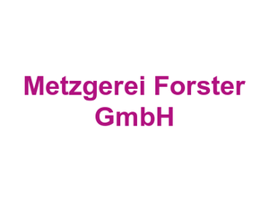 Metzgerei Forster GmbH Logo