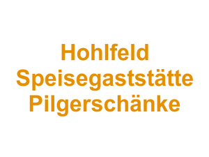 Hohlfeld Speisegaststätte Pilgerschänke Logo