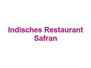Indisches Restaurant Safran Logo