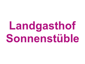 Landgasthof Sonnenstüble Logo
