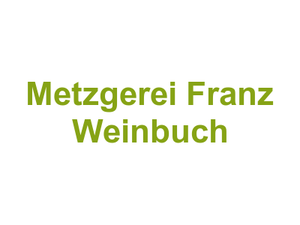 Metzgerei Franz Weinbuch Logo