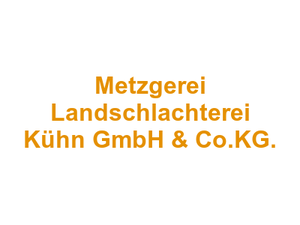 Metzgerei Landschlachterei Kühn GmbH & Co.KG. Logo