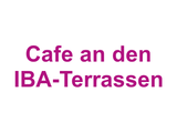Cafe an den IBA-Terrassen Logo