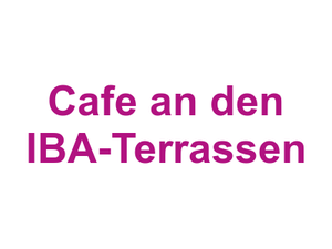 Cafe an den IBA-Terrassen Logo