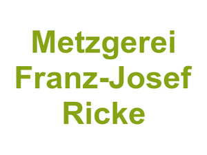 Metzgerei Franz-Josef Ricke Logo