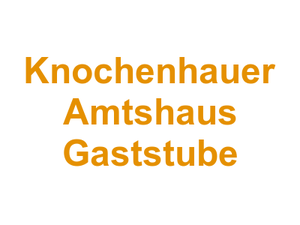Knochenhauer Amtshaus Gaststube Logo