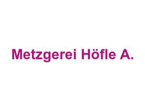 Metzgerei Höfle A. Logo