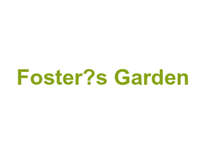 Foster’s Garden Logo