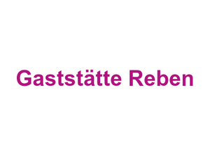 Gaststätte Reben Logo