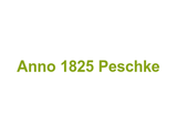 Anno 1825 Peschke Logo
