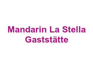 Mandarin La Stella Gaststätte Logo