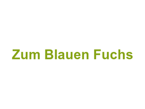Zum Blauen Fuchs Logo