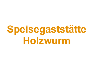 Speisegaststätte Holzwurm Logo