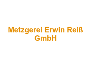Metzgerei Erwin Reiß GmbH Logo
