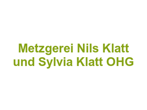 Metzgerei Nils Klatt und Sylvia Klatt OHG Logo