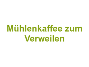 Mühlenkaffee zum Verweilen Logo