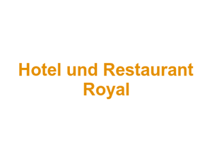 Hotel und Restaurant Royal Logo