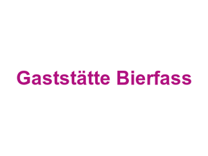 Gaststätte Bierfass Logo