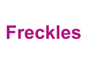 Freckles Logo