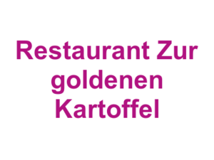 Restaurant Zur goldenen Kartoffel Logo