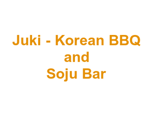 Juki - Korean BBQ and Soju Bar Logo
