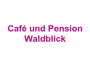 Café und Pension Waldblick Logo