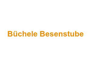 Büchele Besenstube Logo