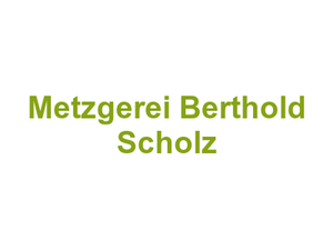 Metzgerei Berthold Scholz Logo