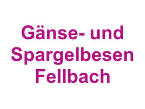 Gänse- und Spargelbesen Fellbach Logo