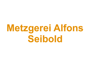 Metzgerei Alfons Seibold Logo