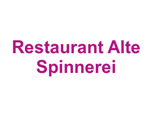 Restaurant Alte Spinnerei Logo