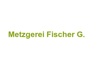 Metzgerei Fischer G. Logo