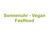 Sonnenuhr - Vegan Fastfood Logo