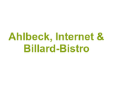 Ahlbeck, Internet & Billard-Bistro Logo