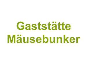 Gaststätte Mäusebunker Logo