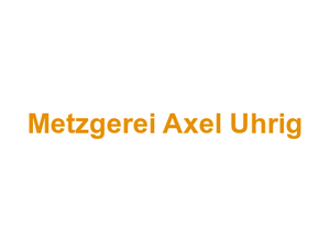 Metzgerei Axel Uhrig Logo