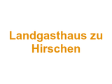 Landgasthaus zu Hirschen Logo