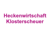 Heckenwirtschaft "Klosterscheuer" Logo