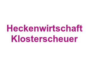 Heckenwirtschaft "Klosterscheuer" Logo