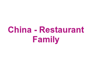 China - Restaurant Family Logo