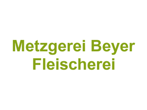 Metzgerei Beyer Fleischerei Logo