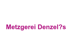 Metzgerei Denzels Logo