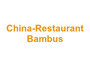 China-Restaurant Bambus Logo