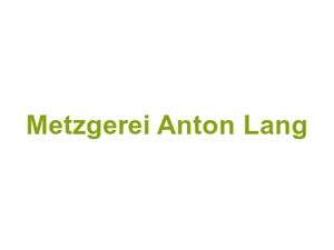 Metzgerei Anton Lang Logo