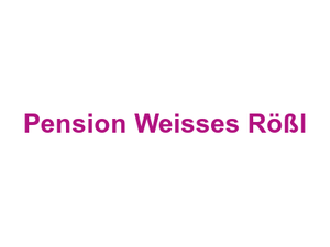 Pension Weisses Rößl Logo