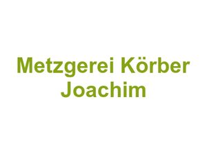 Metzgerei Körber Joachim Logo