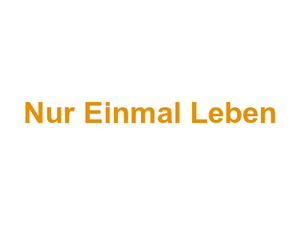 Nur Einmal Leben Logo
