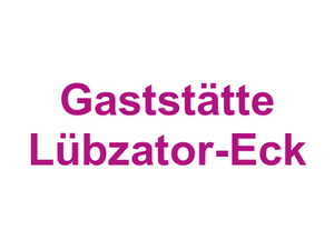 Gaststätte Lübzator-Eck Logo