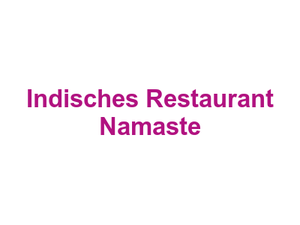 Indisches Restaurant Namaste Logo