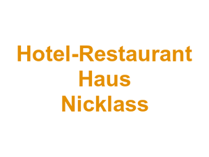 Hotel-Restaurant Haus Nicklass Logo
